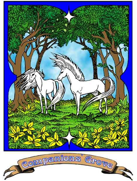 Companions' Grove Volume One cover by Marian Crane